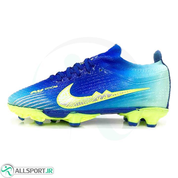 کفش فوتبال سایزکوچک نایک مرکوریال طرح اصلی Nike Mercurial FG Blue Green